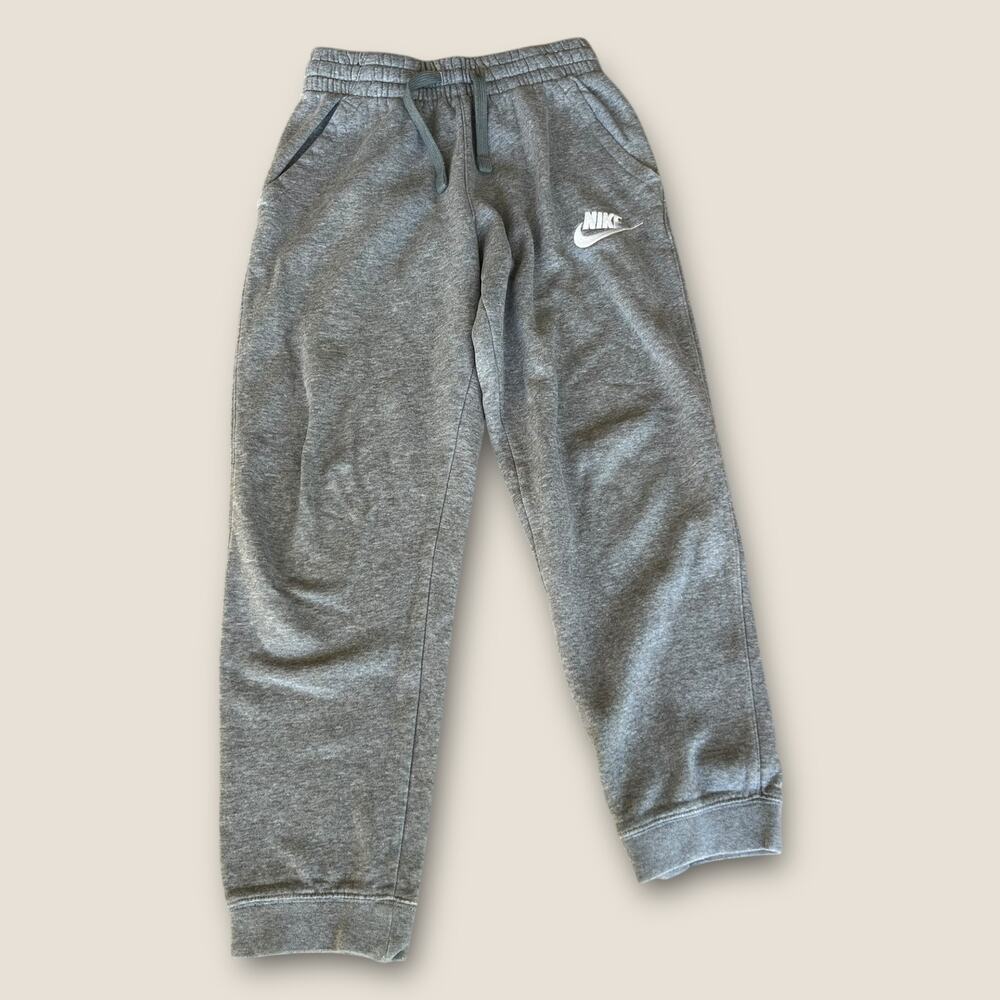 Boys Gray Nike Pants